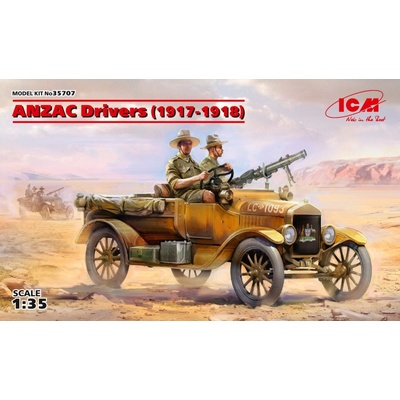 ICM ANZAC Drivers 1917-1918 2 figúrky 1:35