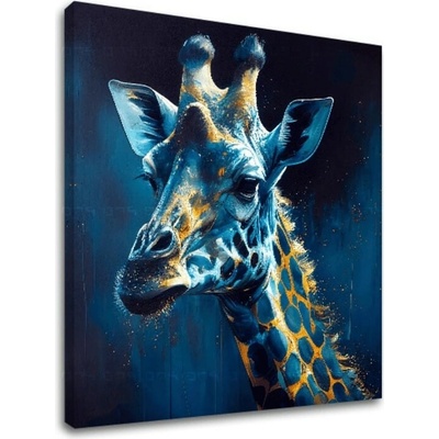 Dekorativní obraz na plátně - PREMIUM ART - Towering Majesty of Giraffe - 100x100 cm