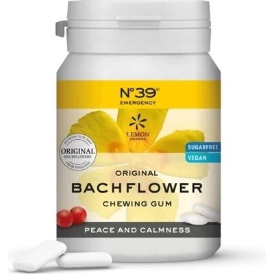 Lemon Pharma Дъвки на д-р Бах - Спешни случаи за спокойствие и релаксация (40-42 броя), 60 g | Lemon Pharma (100201 LP)