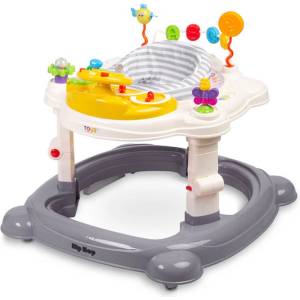 Caretero Toyz Бебешка проходилка Caretero Toyz - Hip Hop, Grey (TOYZ-2045) - ozone Проходилка