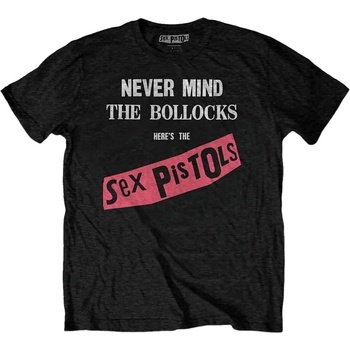Sex Pistols Never Mind The Bollocks Original Album Black S Риза (SPTS01MB01)