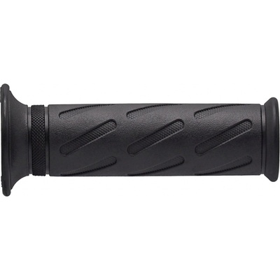 Gripy OEM SUZUKI štýl (road) dĺžka 124/118 mm, DOMINO (čierne)