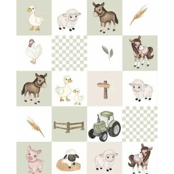 Farma patchwork - vzor