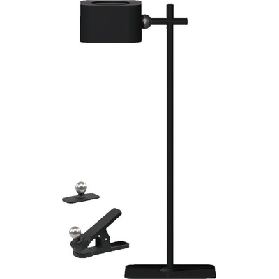 V-TAC 3W LED Магнитна Настолна Лампа Батерия 1800mAh CCT: 3IN1 Черно Тяло - 23411 (23411)