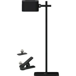 V-TAC 3W LED Магнитна Настолна Лампа Батерия 1800mAh CCT: 3IN1 Черно Тяло - 23411 (23411)