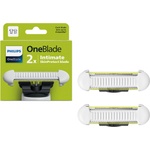 Philips OneBlade QP229/50 Skin Protect Replacement Blade, for OneBlade electric shavers and trimmers, durable stainless steel, trimming and shaving with extra skin protection, 2 pieces (QP229/50)