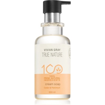 VIVIAN GRAY True Nature Cedar & Patchouli подхранващ кремообразен сапун 300ml