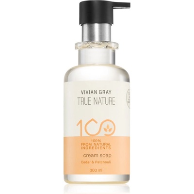 VIVIAN GRAY True Nature Cedar & Patchouli подхранващ кремообразен сапун 300ml
