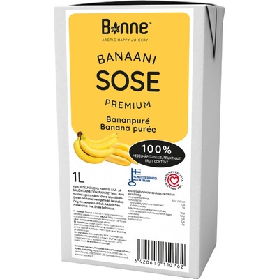 Bonne Ovocné pyré Banán 1 l