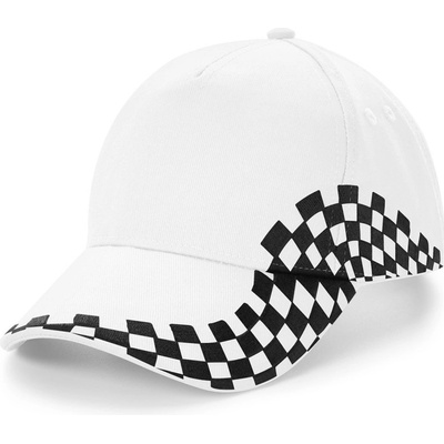 Beechfield B 159 Grand Prix 5 panelová COT53015900199-white Bílá
