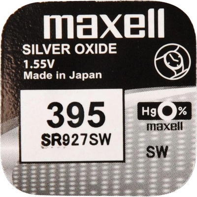Maxell Silver Oxide 395 1ks 395/SR927SW/V395