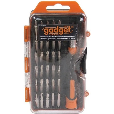 Gadget Отвертка с удължени накрайници комплект 32 части Gadget 229918