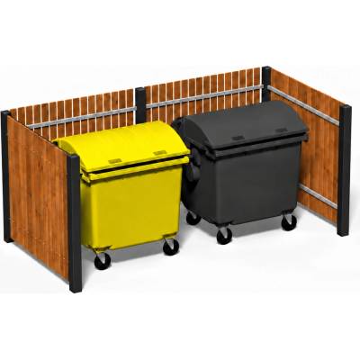 Kontejnerové stání Profi Wood 2