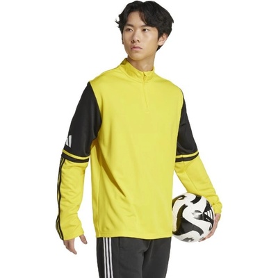 adidas Squadra 25 TOP krátký 1/4 zip žluto černá