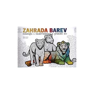 Antistresové omalovánky Zahrada barev II.
