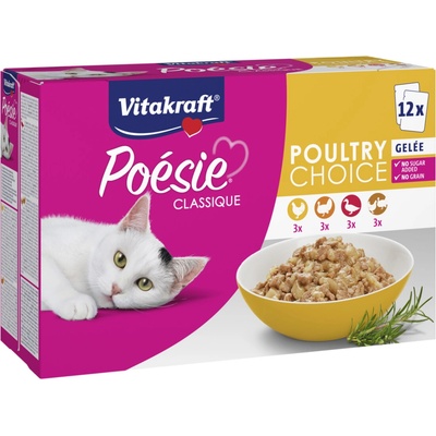 Poésie Classique kuře krůta kachna v želé 12 x 85 g
