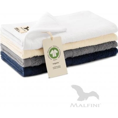 Malfini Organic malý ručník unisex 30 x 50 cm bílá