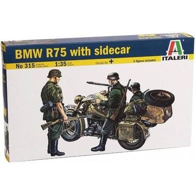 Italeri BMW R75 with sidecar 1:35 – Zboží Dáma