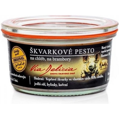 Via Delicia Škvarkové pesto 120 g – Zboží Dáma