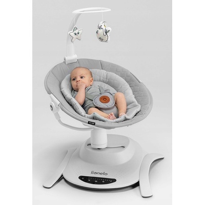 Lionelo Kojenecké lehátko Bella Grey Concrete 153203
