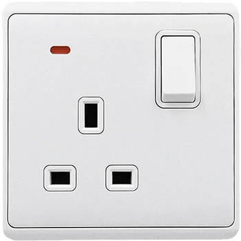 ELMARK London ЕД. КОНТАКТ С 1Р СВ. КЛЮЧ БЯЛ (190879/wh)