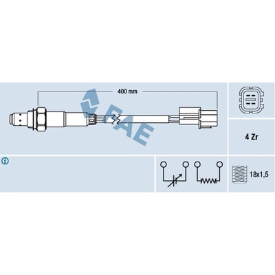 Lambda sonda FAE 77290