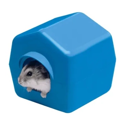 Ferplast Isba - Пластмасова къщичка за хамстери и мишки 10, 4 / 11, 4 / 11 см