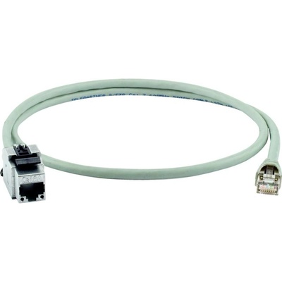 Telegärtner 100008859 RJ45 CAT 6A S/FTP 7,5m sivý