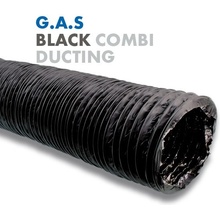 Global Air Supplies Vzduchové potrubí Combiflex Black 5m Průměr: 203mm