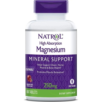 Natrol High Absorption Magnesium, 60 Tablets