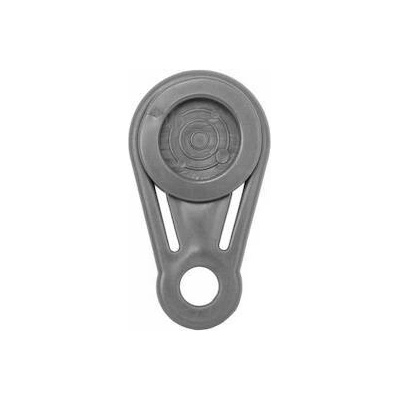 Upínací spona očková, na plachty, sítě, tkaniny, šedá, 1ks BUNGEE CORD CLIPS