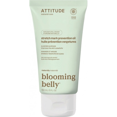 ATTITUDE Blooming Belly Stretch Oil Almond & Argan 150 ml