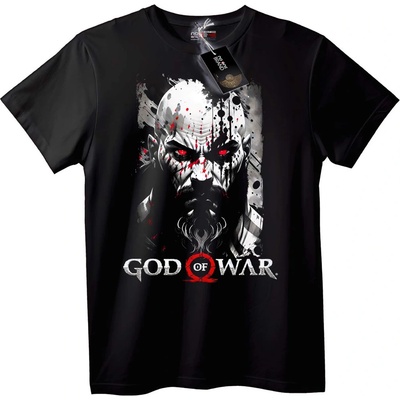 NOONEBRAND Тениска God of War - Дизайн Кратос - 2XL, Black