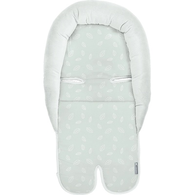 Kikkaboo Мемори подложка за столче за кола Kikkaboo - Leaves, Mint (31106010110)