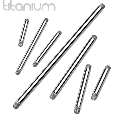 Šperky4U náhradní tyčka titan závit TIT1208-1614