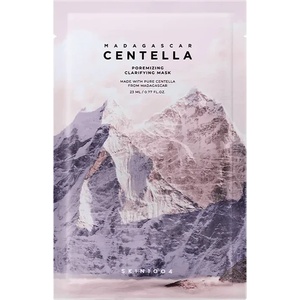 Skin1004 Madagascar Centella Poremizing Clarifying Mask - Почистваща маска за стесняване на порите с лист за лице - 1бр/23мл