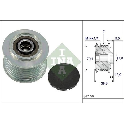 Předstihová spojka Schaeffler INA 535 0214 10
