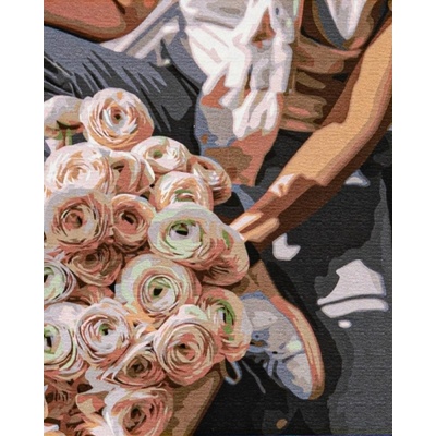 ASTRA Maľovanie podľa čísel ROSE BOUQUET na ráme 40 x 50 cm 801023904