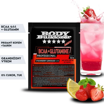 BodyBulldozer BCAA + Glutamine ENERGY Professional 12 g