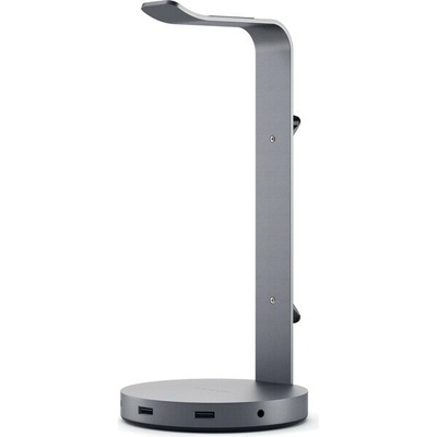 Satechi USB Headphone Stand Space Grey Aluminium ST-UCHSHM