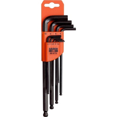 Bahco sada imbusových kľúčov 1,5 - 10 mm 9 ks BE-9770