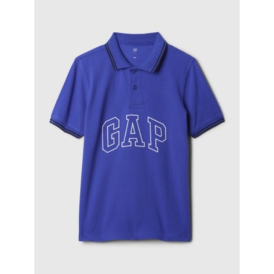 GAP 432532-01 dětské polo tričko s logem modrá