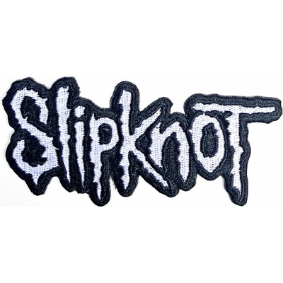 Nažehlovačka Slipknot - Cut-Out Logo Black Border