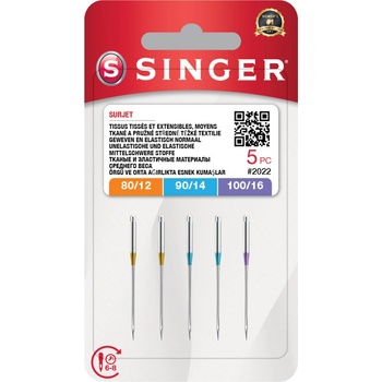 Ihly Singer 2022 - 80/12, 90/14, 100/16 - 5 ks - Overlock (ELx705)