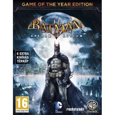 Игра Batman: Arkham Asylum - Game of the Year Edition за PC Steam, Електронна доставка