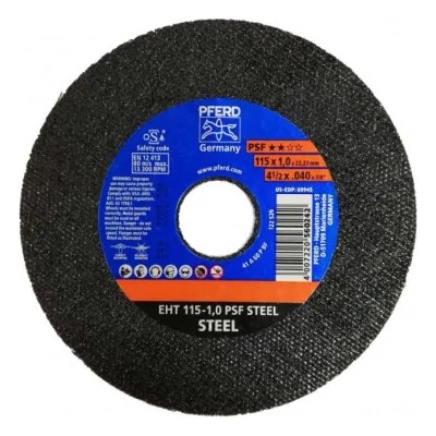 Pferd Диск за метал ф125 х 1.0 inox-psf steelox d-51709 pferd