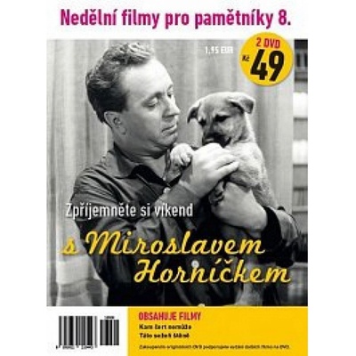 Miroslav Horníček pošetka DVD