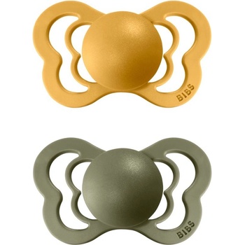 Bibs Couture ortodontický kaučuk 2ks Honey Bee Olive 1800301