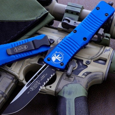 Microtech COMBAT TROODON BLUE 143-2BL