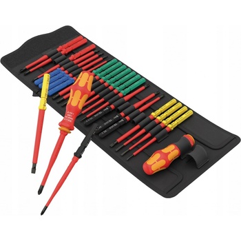 Wera 006617 Rukoväte Kraftform Kompakt VDE Big Pack 1 s výmennými čepeľami (Sada 26 dielov)